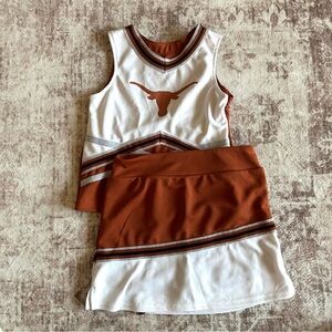 Texas Longhorns Youth Cheerleader‎ Set Girl’s L 10-12 Colosseum College Football